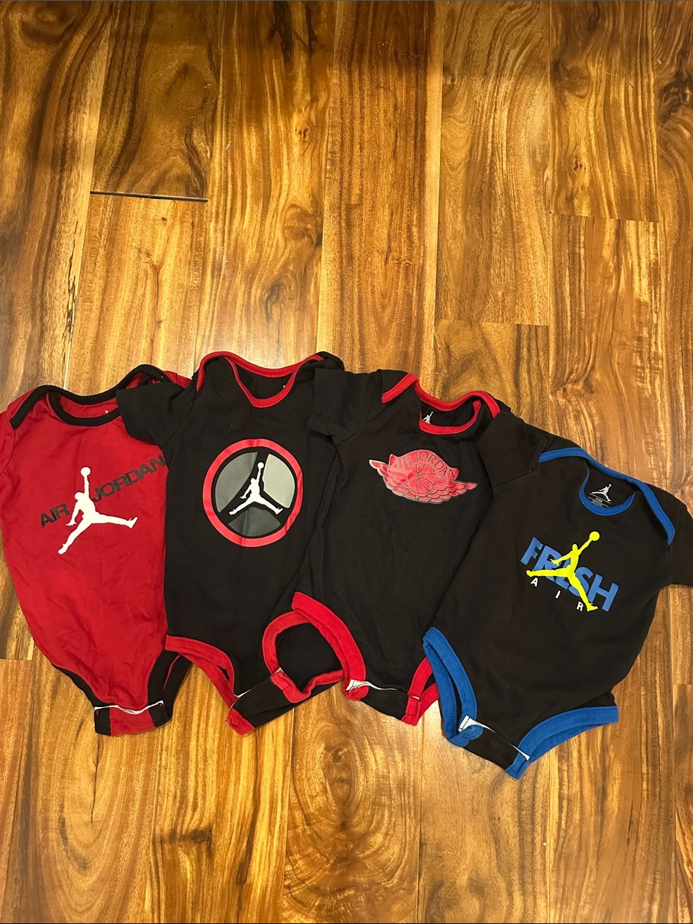 Jordan Baby Bodysuits, 3/6 Month